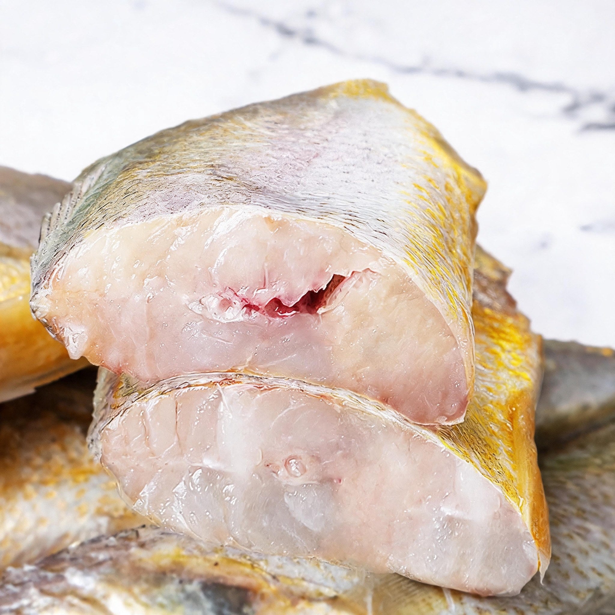 Frozen Yellow Croaker Chunks | Tender Premium Seafood Portions